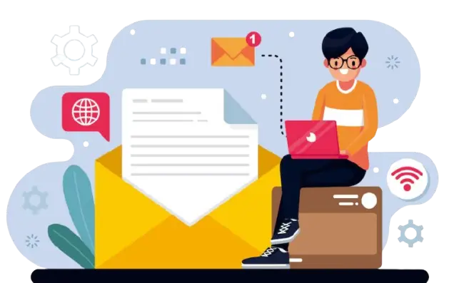 Alat komunikasi mengenai website anda (email)